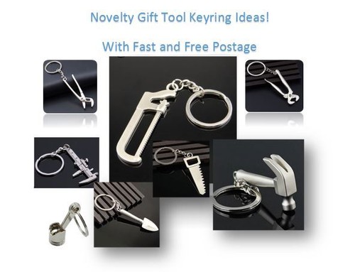 Novelty tool keyring gift idea - novelty,