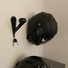 Motorcycle crash helmet wall mount stand motorbike BMX holder stand