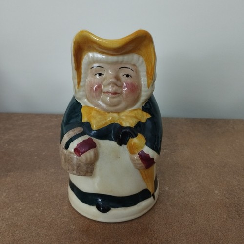 Vintage toby jug - lady, "betsy"