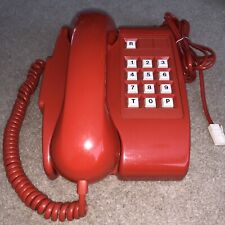 Vintage Push Button GEC Red Telephone / Phone GEN 87 TEU 201006