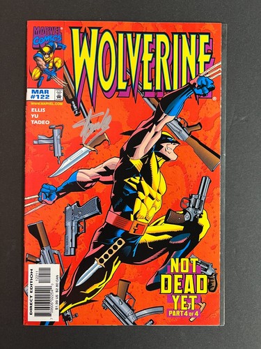 Wolverine 122 signed stan lee - #122,