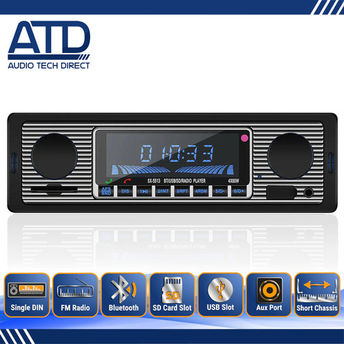 Retro car bluetooth - retro,