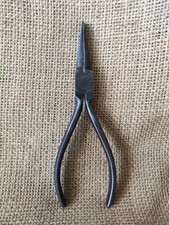 Wilkinson 5.5" Long Nose Smooth Jaw Pliers Mechanics Joiners Jeweler's Old Tool