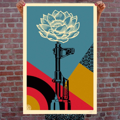 Shepard fairey obey 47 - obey, ak-47