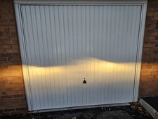 Garador Carlton 7'6" x 7'0" Up & Over Steel Garage Door – White