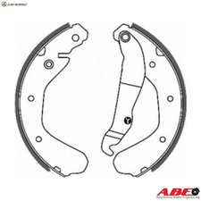 Brake shoe set C0x005abe for