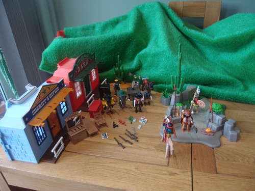 Playmobil western sherriff - western, sherriff's