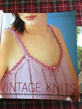 Vintage Knits Knitting Pattern Book Plus 2