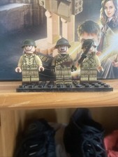2x Lego WW2 US Soldiers And X1