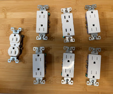 Lot of 7 Duplex Electrical