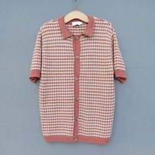 Topman Knit Polo Cardigan