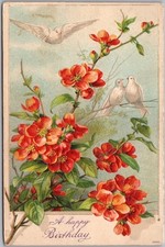 Vintage 1909 HAPPY BIRTHDAY