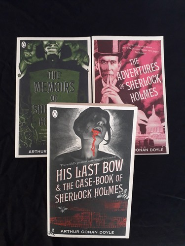 Sherlock holmes paperbacks - 3,