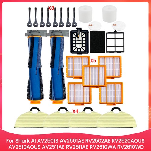 Main brush roller foam filters - brush,