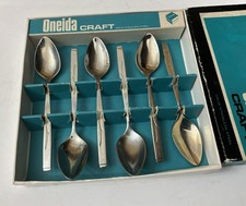 6 Oneida Community Stainless