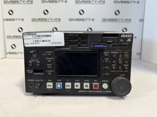 Panasonic pd500p half rack - panasonic, aj-pd500p