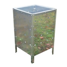 Square galvanised steel - square, garden