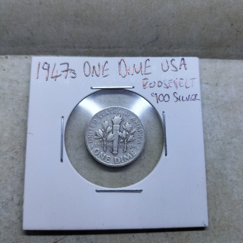 1947 roosevelt one dime - 1947,