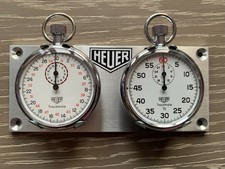Heuer Trackmate Stopwatch Panel Serviced Heuer Chronometers Rally Timer 1