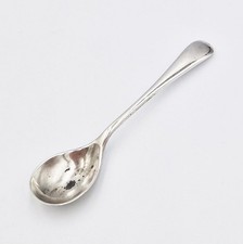 ANTIQUE STERLING SILVER SALT /