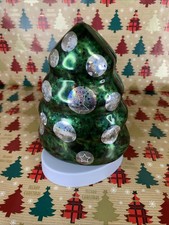 Christmas Tree Musical Rotating Ringtons Tin  missing star on top