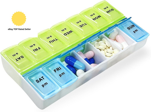Pill boxes day times - 2,
