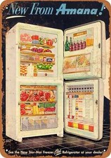 METAL SIGN - 1955 Amana