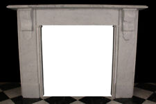 Large Firesurround Victorian Corbel in the 1870 Style in White Carrara Marble