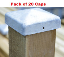 Pack Of 20 Pyramid Galvanised