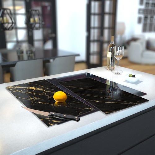 Premier range glass hob cover - glass,