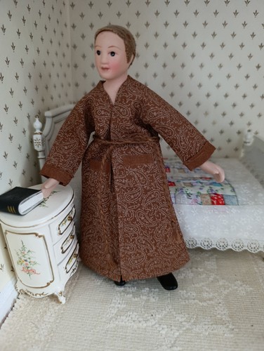 Dolls house clothes - house,