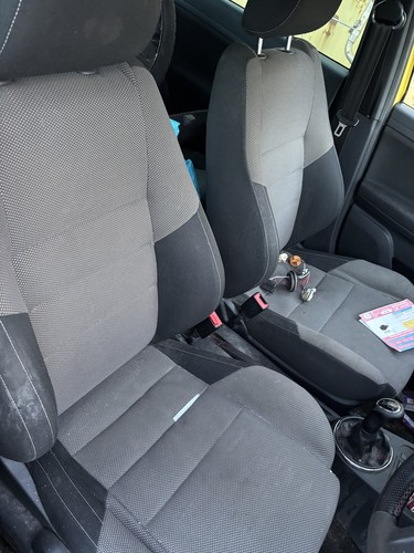 Skoda fabia vrs front - front, seats