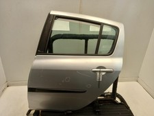 RENAULT CLIO Left Rear Door N/S 2005-2013 TED69 - GREY  5 Door Hatchback 