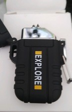Plasma Lighter Waterproof Arc Lighter Windproof.  Rechargeable.   UK Seller (s1)