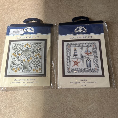 Dmc blackwork kits 6 x6 - 2, 6"x6"