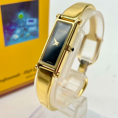 Gucci watch 1500l gold - gucci, vintage