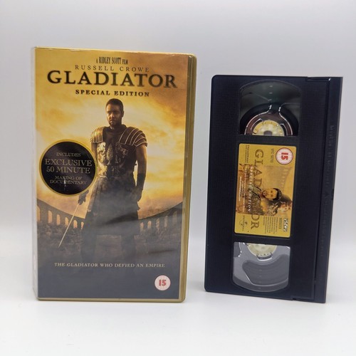 Gladiator vhs russell - gladiator, crowe