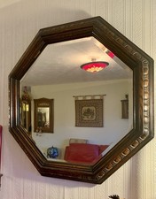 Octagonal Oak Surround Antique