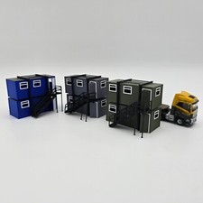 N Gauge Stackable Portable Cabins "Various Colours" 1/148 Scale