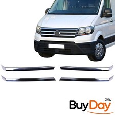 4 Pcs Stainless Steel Chrome Front Grill for Volkswagen Crafter Man TGE (17+On)