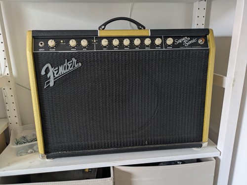 Fender supersonic 1x12 22w - fender, 22