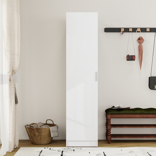 Modern white door wardrobe - door,