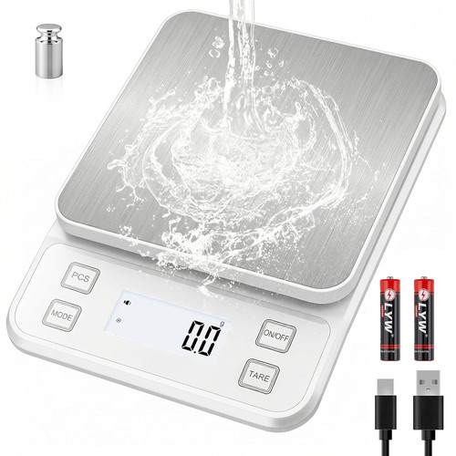 Rechargeable kitchen scales - rechargeable,