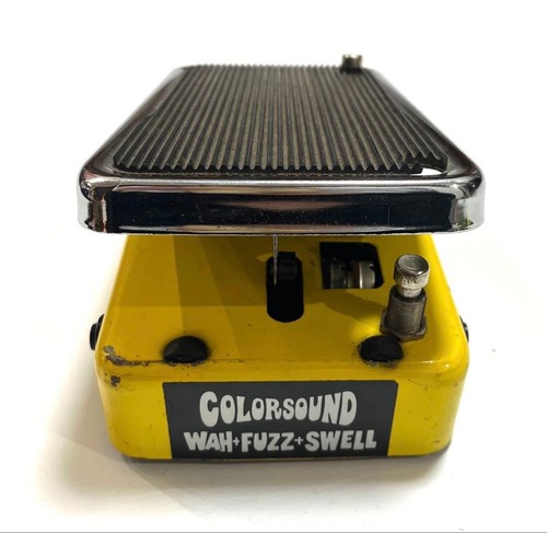 Colorsound wah fuzz - wah, swell