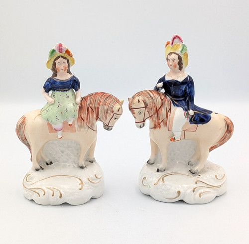 Victorian staffordshire figure - staffordshire,