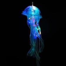 New Jellyfish Lamp Glowing Mermaid Party Decor Under the Sea Fairy Night Lights