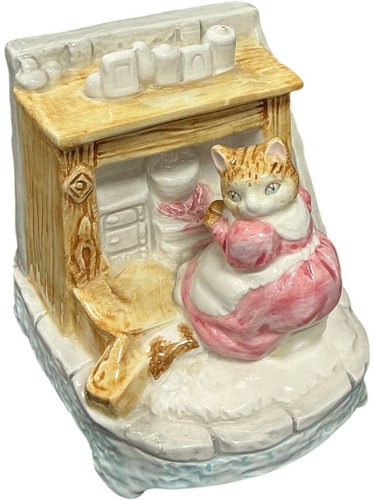 Schmid cat figurine musical - cat,