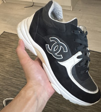 CHANEL Low Top Men's Black