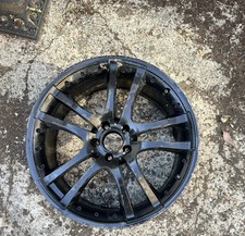 1 BRABUS MONOBLOCK S 20 INCH ALLOY S12 009 45 FITS MERC E CL SL S CLASS 4 WELDS