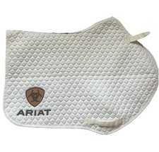 ARIAT HI WITHER WHITE SADDLE